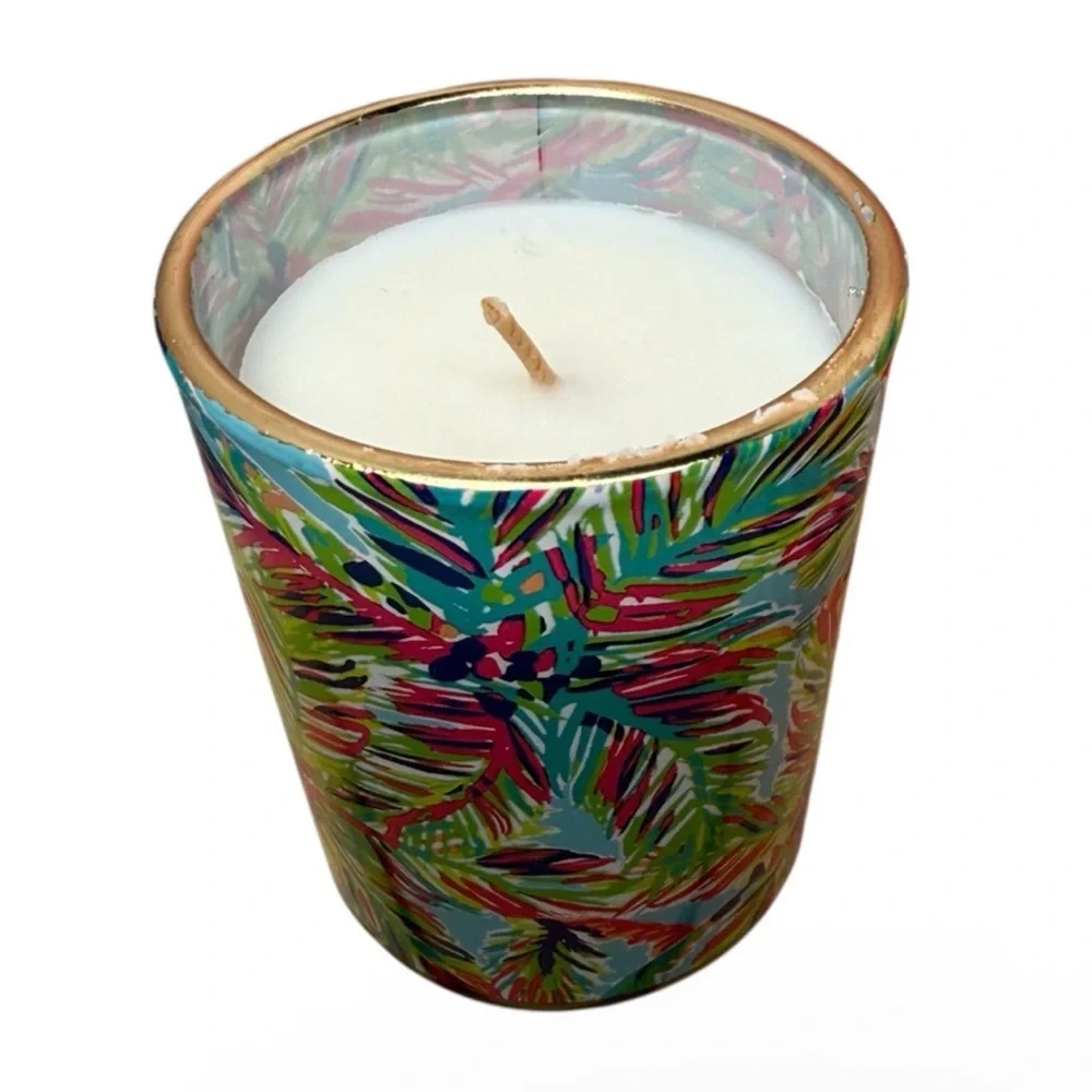 Lilly Pulitzer “Lilly’s Jungle” 3 Piece Soy Votive Candle Set NEW IN BOX